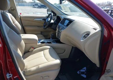 2018 Nissan Pathfinder Sl из США, поврежденный, VIN 5N1DR2MN3JC655774